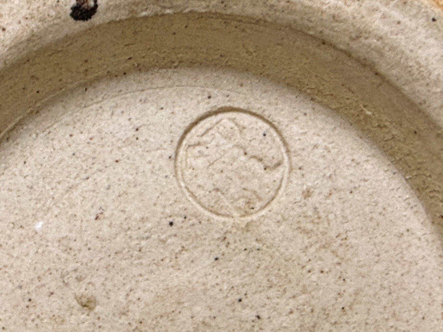 Tenmoku-Style Matcha Bowl by Nakano Shohei — Iron Glaze with Golden Scatter, Signed Box