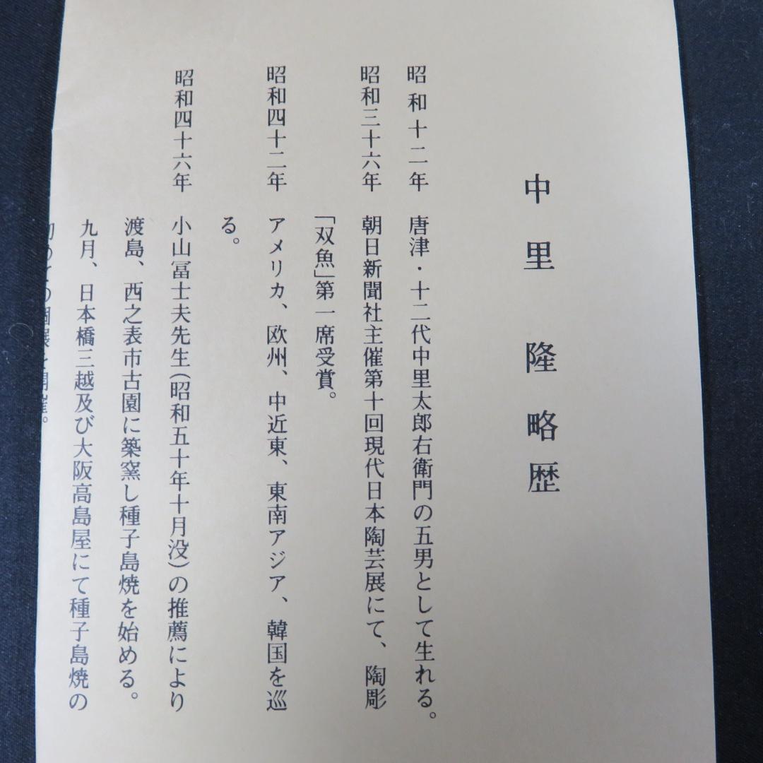 Nakazato Takashi Karatsu Hakeme Tea Bowl — Ryuta-gama Chawan with Tomobako