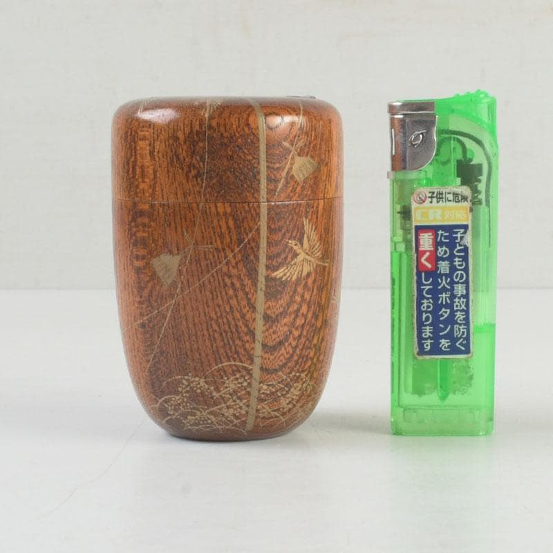 Sparrow Natsume by Nakabayashi Seizan – Japanese Tea Caddy – Inaho Makie – Japan