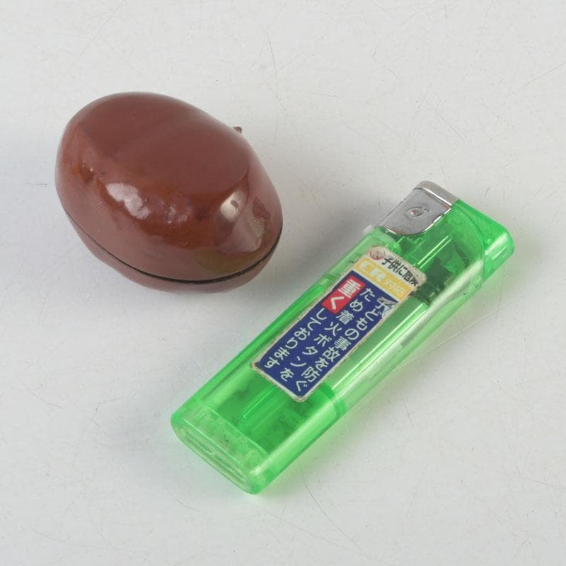 Azuchi Kizan Kaga Kanshitsu Kuri Kogo — Chestnut Incense Box, Dry Lacquer, Tomobako