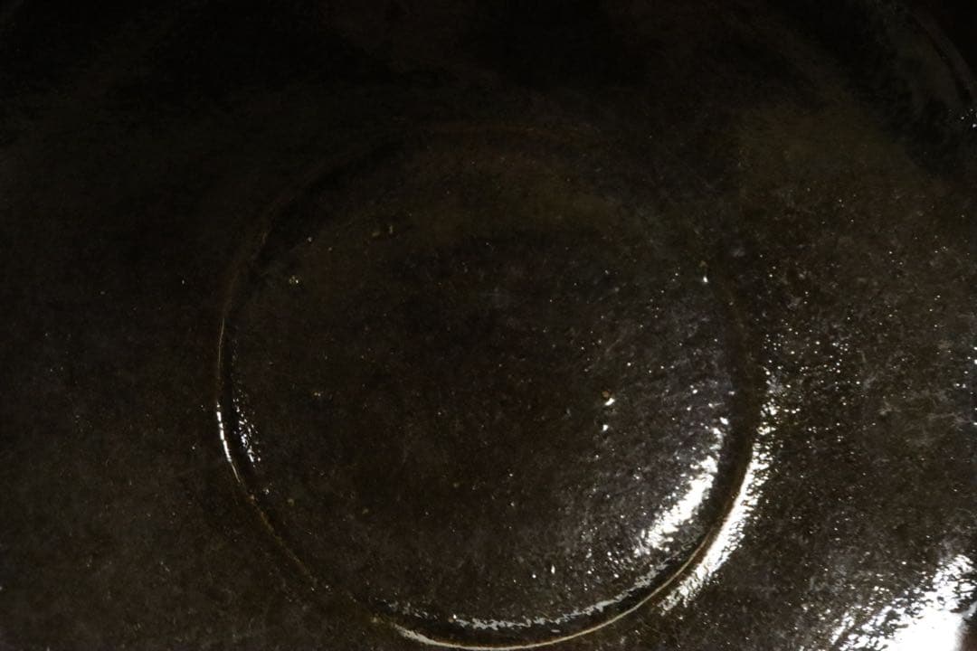 Edo Yashima-yaki Nagashi-gusuri Matcha Chawan by Mitani Rinzo — Published in Kinsei no Chawan Vol. 6, with Kuroda Totoan Sai-sei-bako