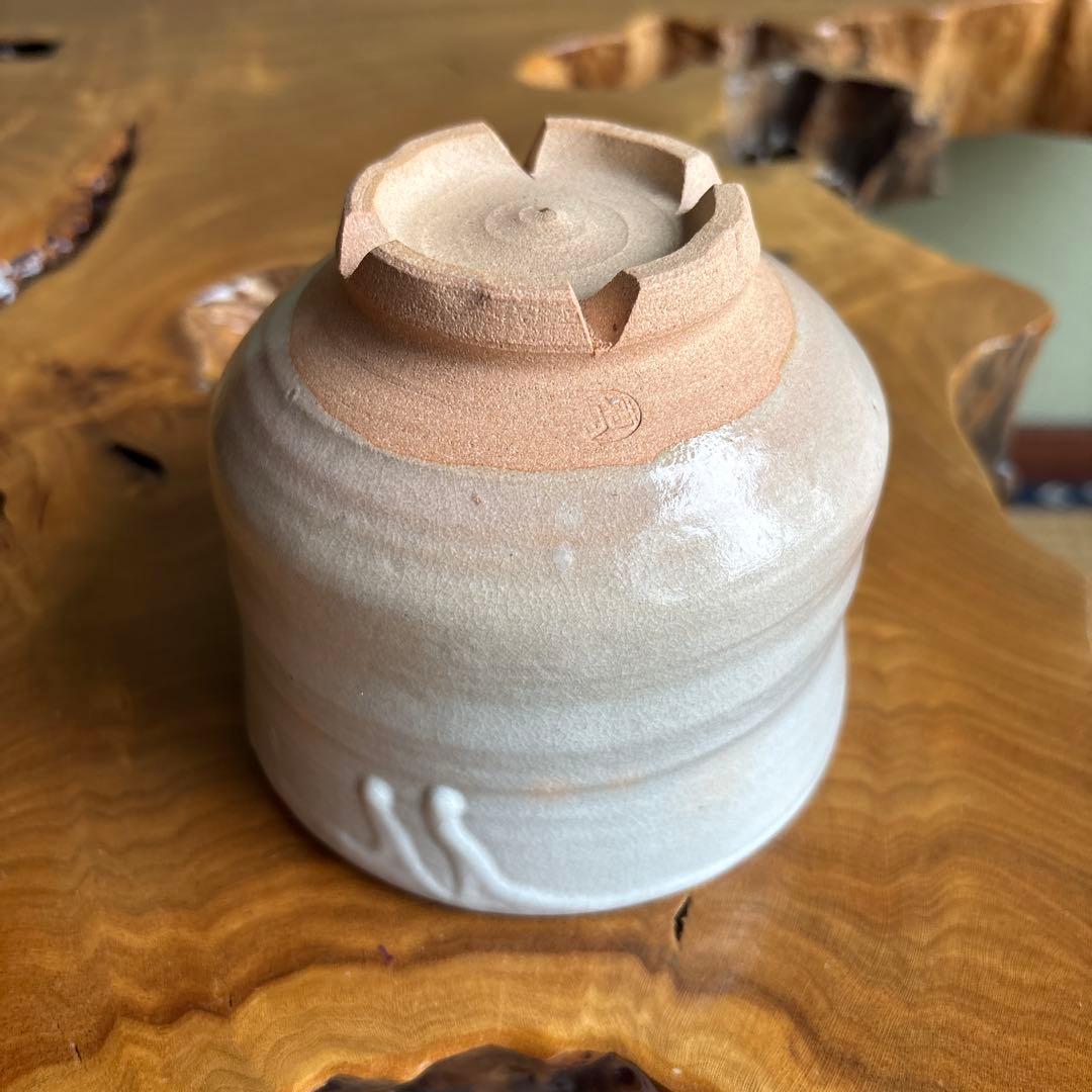 Hagi Ware Chawan — Wari-Kodai Feldspar Glaze, Studio Potter, Signed Tomobako