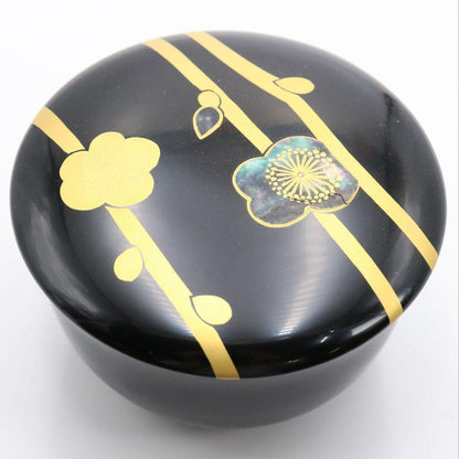 Zenzan Spring Autumn Natsume Lacquer Tea Caddy - Sokuchu-sai Urasenke Style