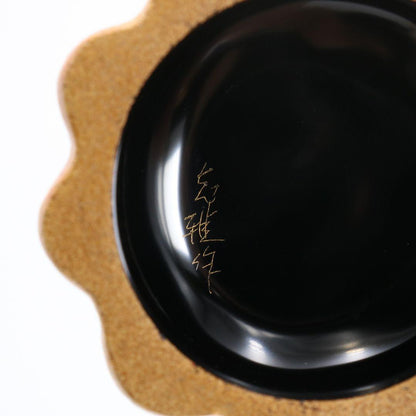 Wajima Lacquer Pumpkin Kogo by Kawagishi Masayoshi — Golden Urushi Incense Box