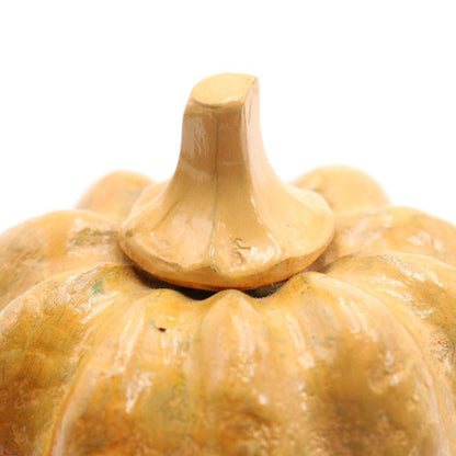 Wajima Lacquer Pumpkin Kogo by Kawagishi Masayoshi — Golden Urushi Incense Box