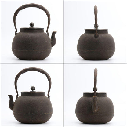 Cast Iron Tetsubin by Hashimoto Tatsutoshi — Koshikiguchi Sencha Kettle
