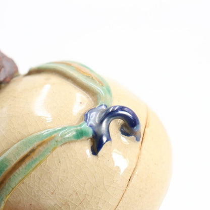 Shozan Ninsei-Style Monkey on Peach Kogo — Kyoto Incense Container
