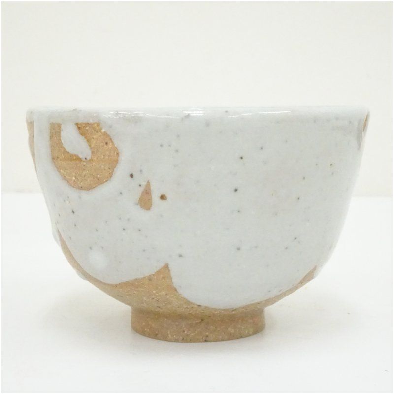 Shigaraki Chawan Tea Bowl — Wooden Box Inscribed Eizan