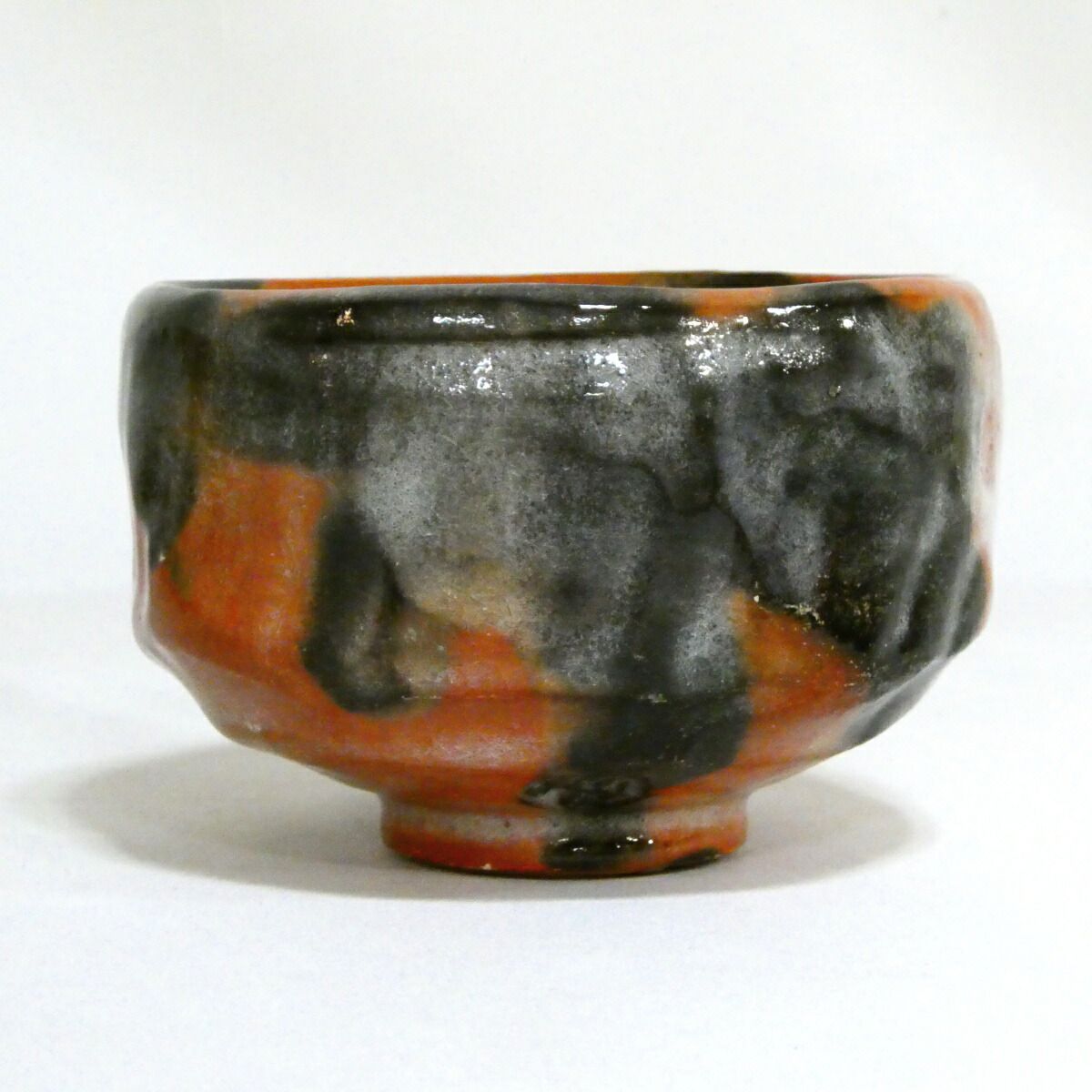Aka Raku Tea Bowl Named Zuiun by Sasaki Shoraku — Daito-ji Temple Box Inscription, Japanese Chawan