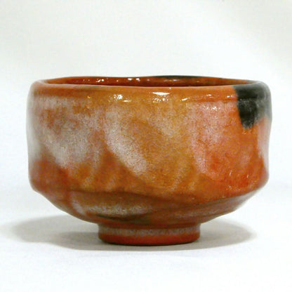 Aka Raku Tea Bowl Named Zuiun by Sasaki Shoraku — Daito-ji Temple Box Inscription, Japanese Chawan