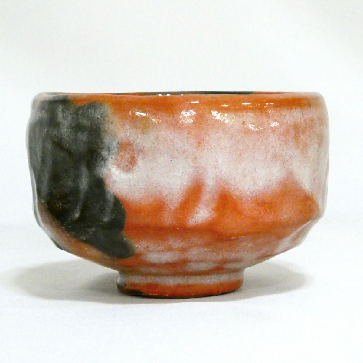 Aka Raku Tea Bowl Named Zuiun by Sasaki Shoraku — Daito-ji Temple Box Inscription, Japanese Chawan