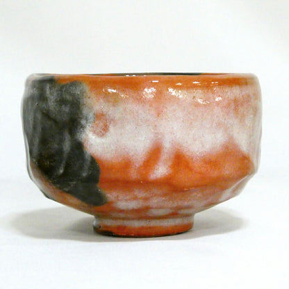 Aka Raku Tea Bowl Named Zuiun by Sasaki Shoraku — Daito-ji Temple Box Inscription, Japanese Chawan