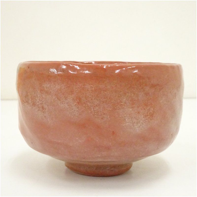 Aka-Raku Chawan Named “Seijaku” — Wooden Box Inscribed Shōraku, Kyoto Raku Tradition