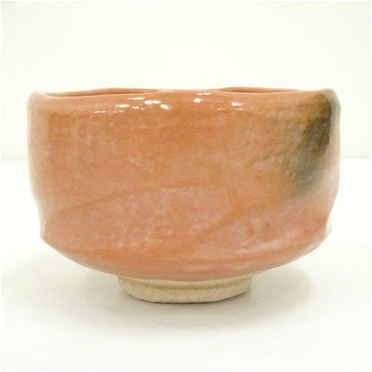 Aka-Raku Chawan Named 'Senshin' — Wooden Box Inscribed Watanabe Kōraku, Kyoto Raku Tradition