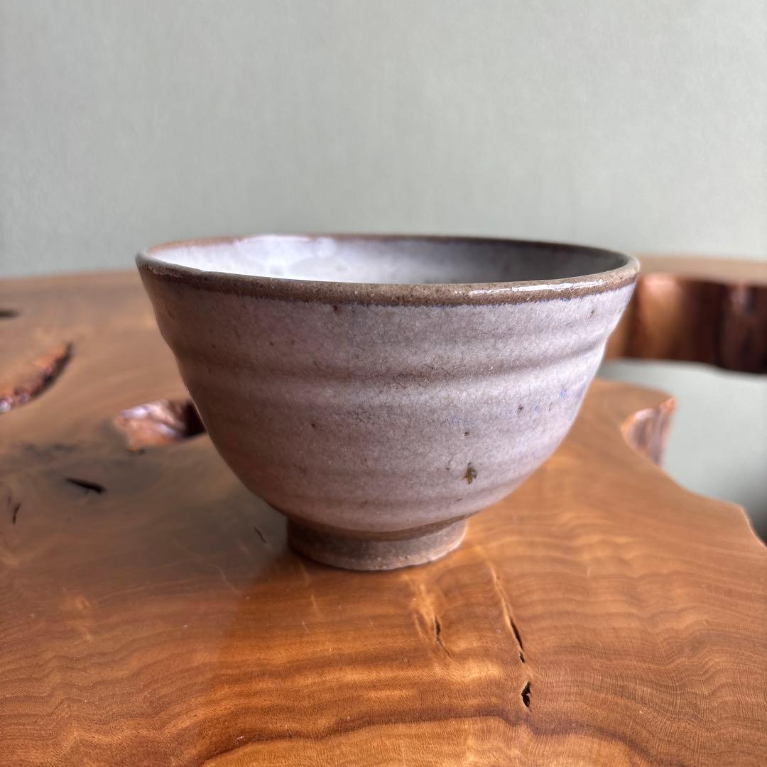 4th Generation Kosobu-Yaki |萩之絹 Hagi-Style Tea Bowl | Meiji Era Osaka Kiln