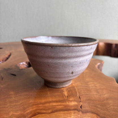 4th Generation Kosobu-Yaki |萩之絹 Hagi-Style Tea Bowl | Meiji Era Osaka Kiln