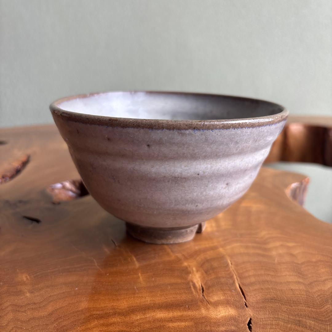 4th Generation Kosobu-Yaki |萩之絹 Hagi-Style Tea Bowl | Meiji Era Osaka Kiln