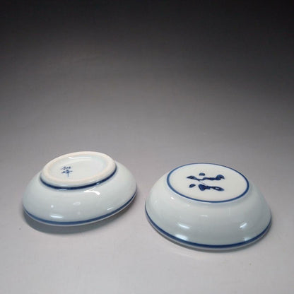 Toho Porcelain Dragon Kogo Incense Container Japanese Tea Ceremony Sometsuke