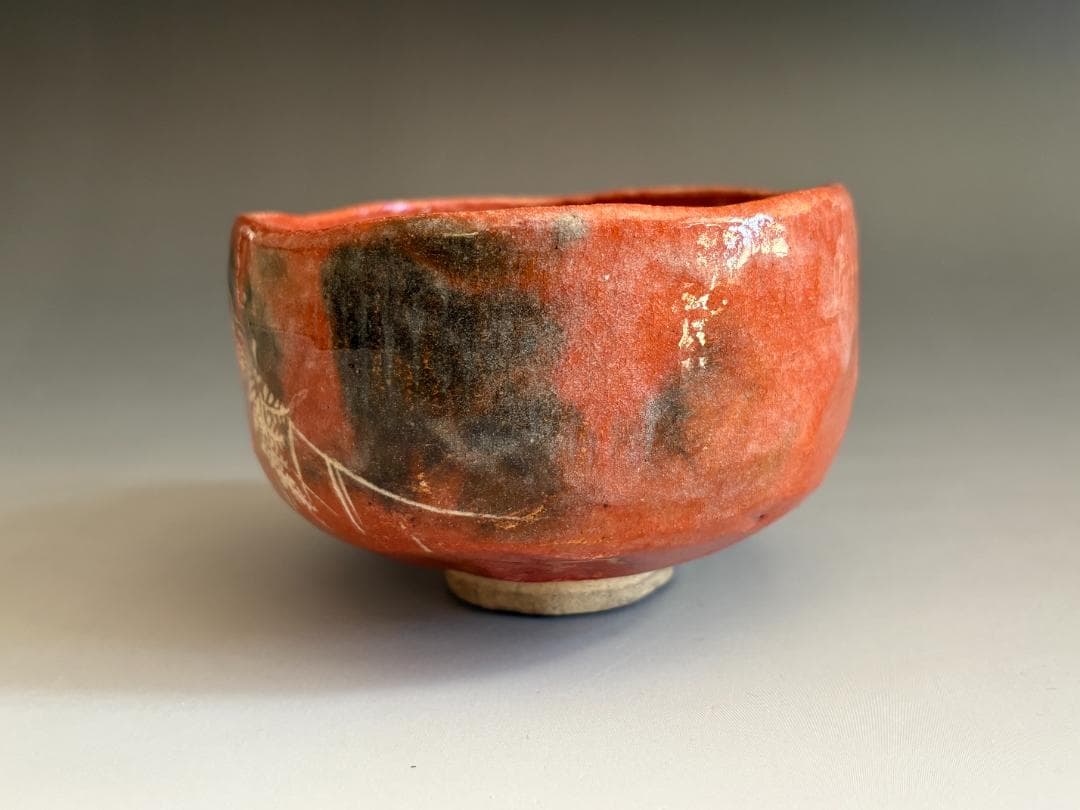 12th Raku Konyu Aka-Raku Chawan - Shichi-Go-San Red Tea Bowl with Box