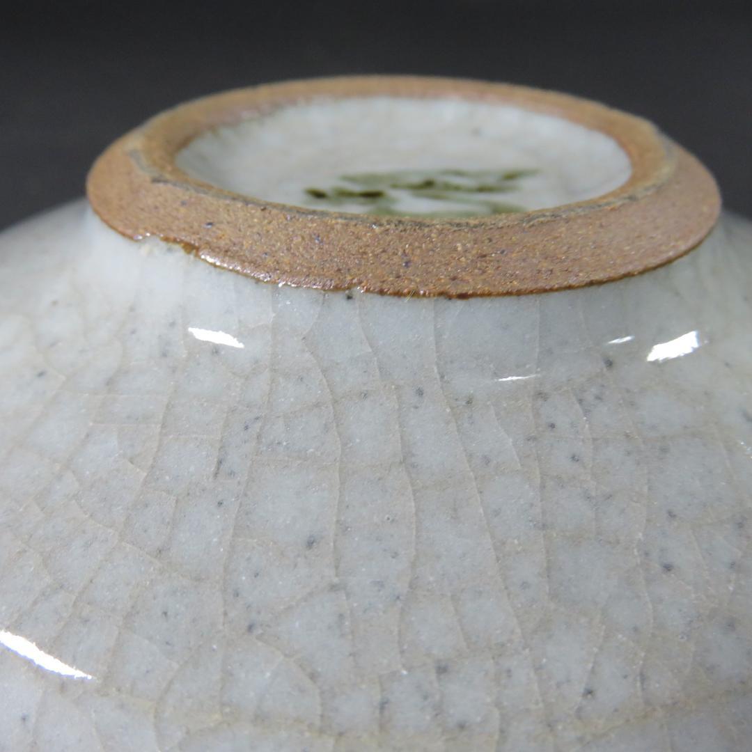 Camellia Pattern Tea Bowl by Kiyomi - Tsubaki Design Chawan with Signed Box for Tea Ceremony