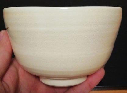 Iro-e Persimmon Chawan by Nakamura Yoshihisa Tofuku Kiln with Signed Box