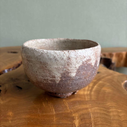 Hagi Ware Matcha Bowl by Nagaoka Sadao Gogawa Kiln Yamaguchi | Signed Tomobako | Japanese Tea Ceremony Chawan
