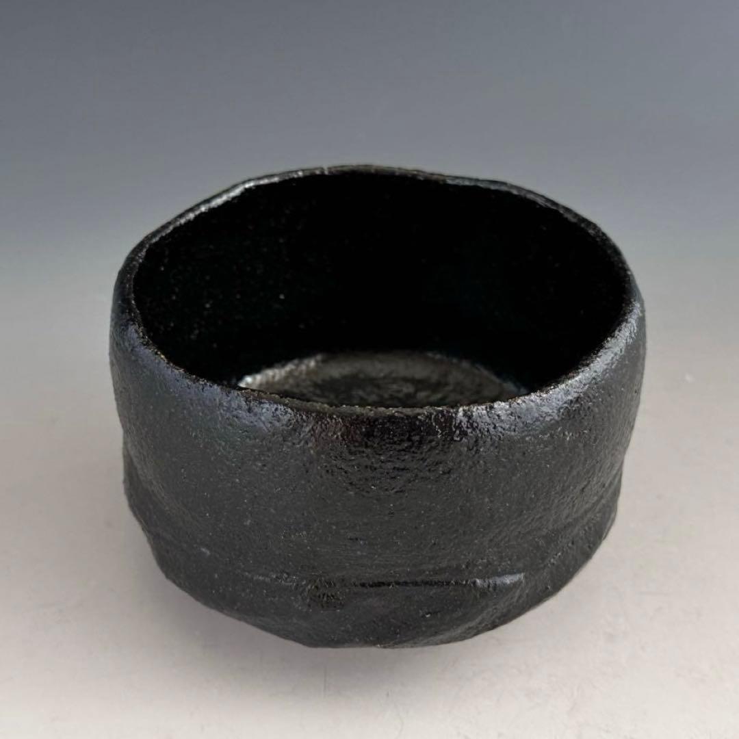 Black Raku Tea Bowl — 2nd Gen. Ogawa Choraku, 70th Commemorative