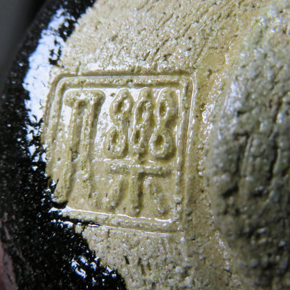 Black Raku Tea Bowl by Rakunyu – Kuro-Raku Matcha Bowl – Kyoto Ceramic