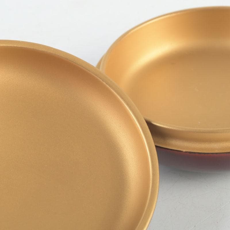 Bell Cricket Maki-e Kogo Gold-Lined Lacquer Incense Container by Takeshi