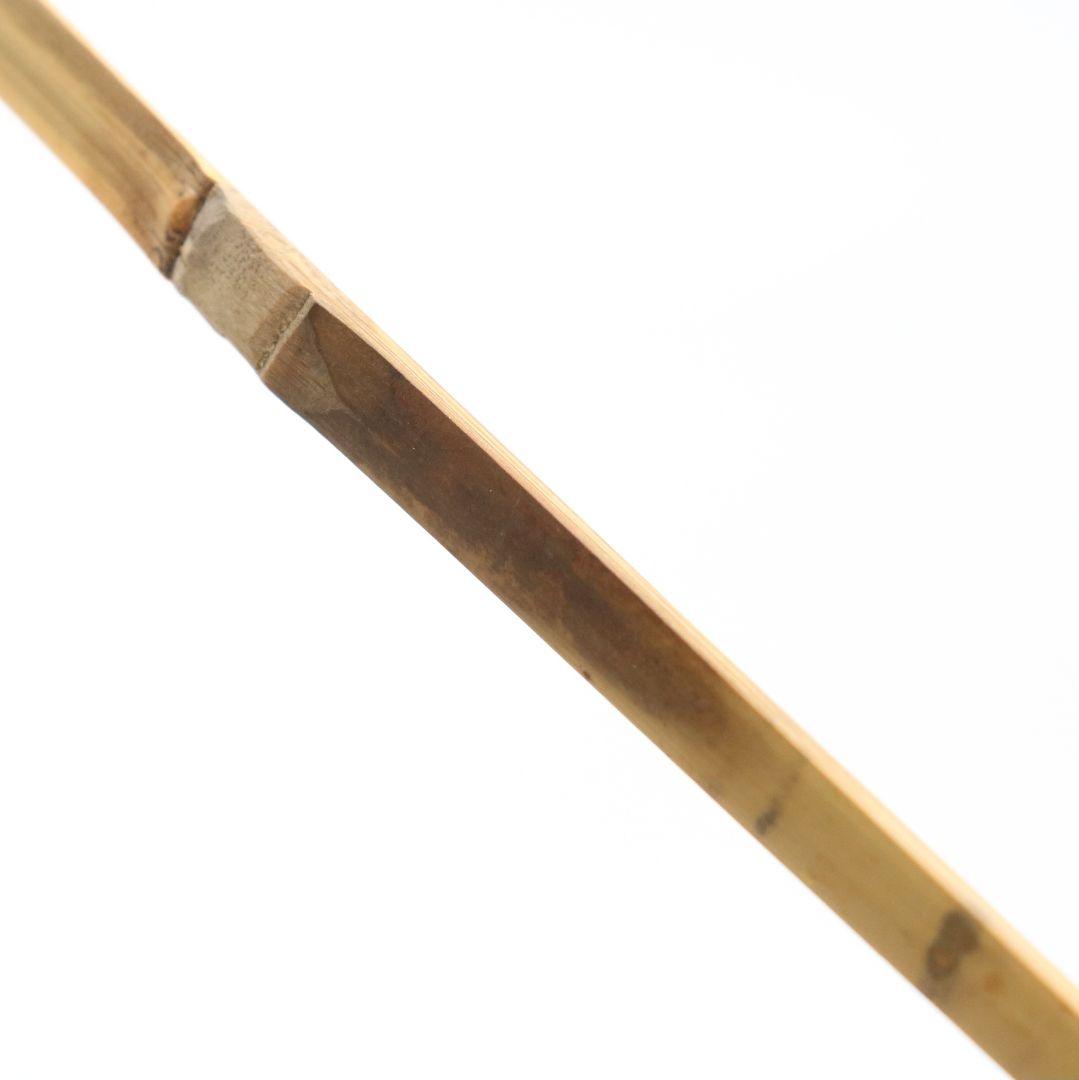Bamboo Tea Scoop 'Winter Mountain House' by Unno Sotai — Daitoku-ji Inscription