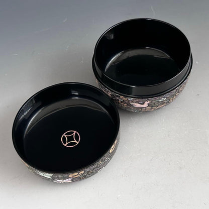 Museum Korean Najeon Chilgi Hira-Natsume | Park Young-hee Mother-of-Pearl Tea Caddy
