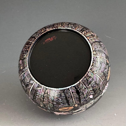 Museum Korean Najeon Chilgi Hira-Natsume | Park Young-hee Mother-of-Pearl Tea Caddy