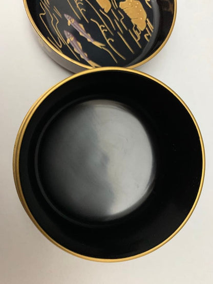 Tantansai Konomi Oigawa Natsume — Sakura Maki-e by Eiun, Tomobako