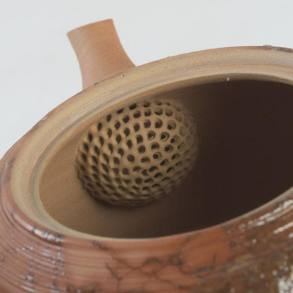 Kuwayama Keiyou Tokoname Shudei Kyusu Teapot | Red Clay | Yohen Kiln Markings | Tomobako