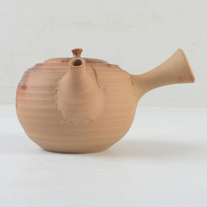 Kuwayama Keiyou Tokoname Shudei Kyusu Teapot | Red Clay | Yohen Kiln Markings | Tomobako