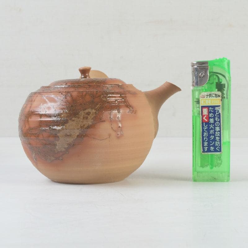 Kuwayama Keiyou Tokoname Shudei Kyusu Teapot | Red Clay | Yohen Kiln Markings | Tomobako