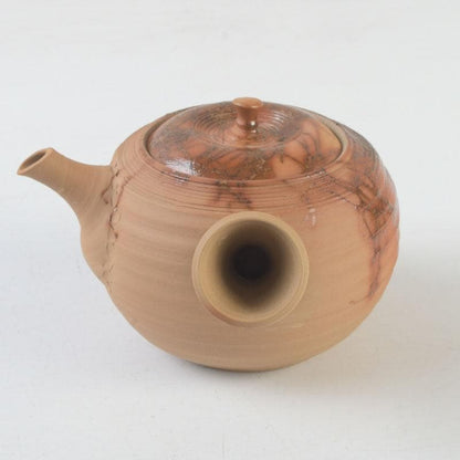 Kuwayama Keiyou Tokoname Shudei Kyusu Teapot | Red Clay | Yohen Kiln Markings | Tomobako