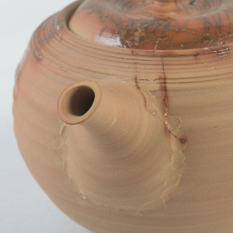Kuwayama Keiyou Tokoname Shudei Kyusu Teapot | Red Clay | Yohen Kiln Markings | Tomobako