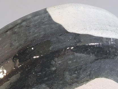 Raku Tea Bowl with Fireworks Design by Rakunyu - Summer Festival Hanabi-e Chawan