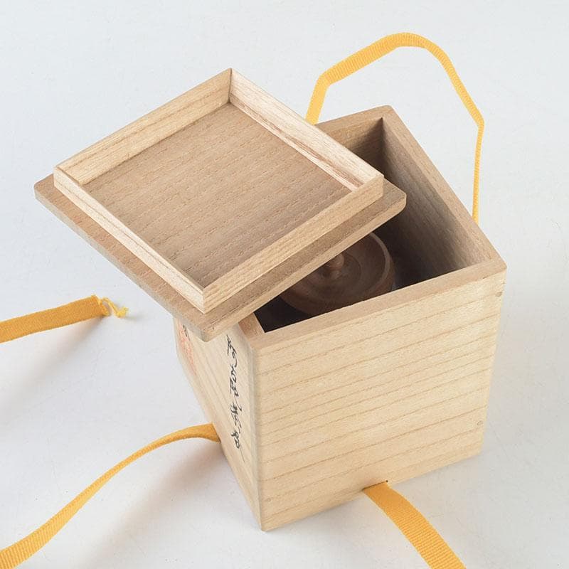 Akoda Tea Caddy by Kuze Soshun – Japanese Natsume – Gourde Form – Japan
