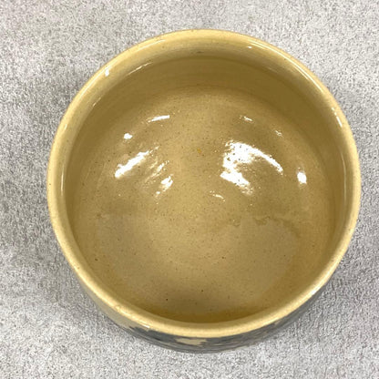 Fujina-yaki Pine Landscape Tea Bowl by Tsuchiya Zenshiro - Unzen Kiln Chawan with Box