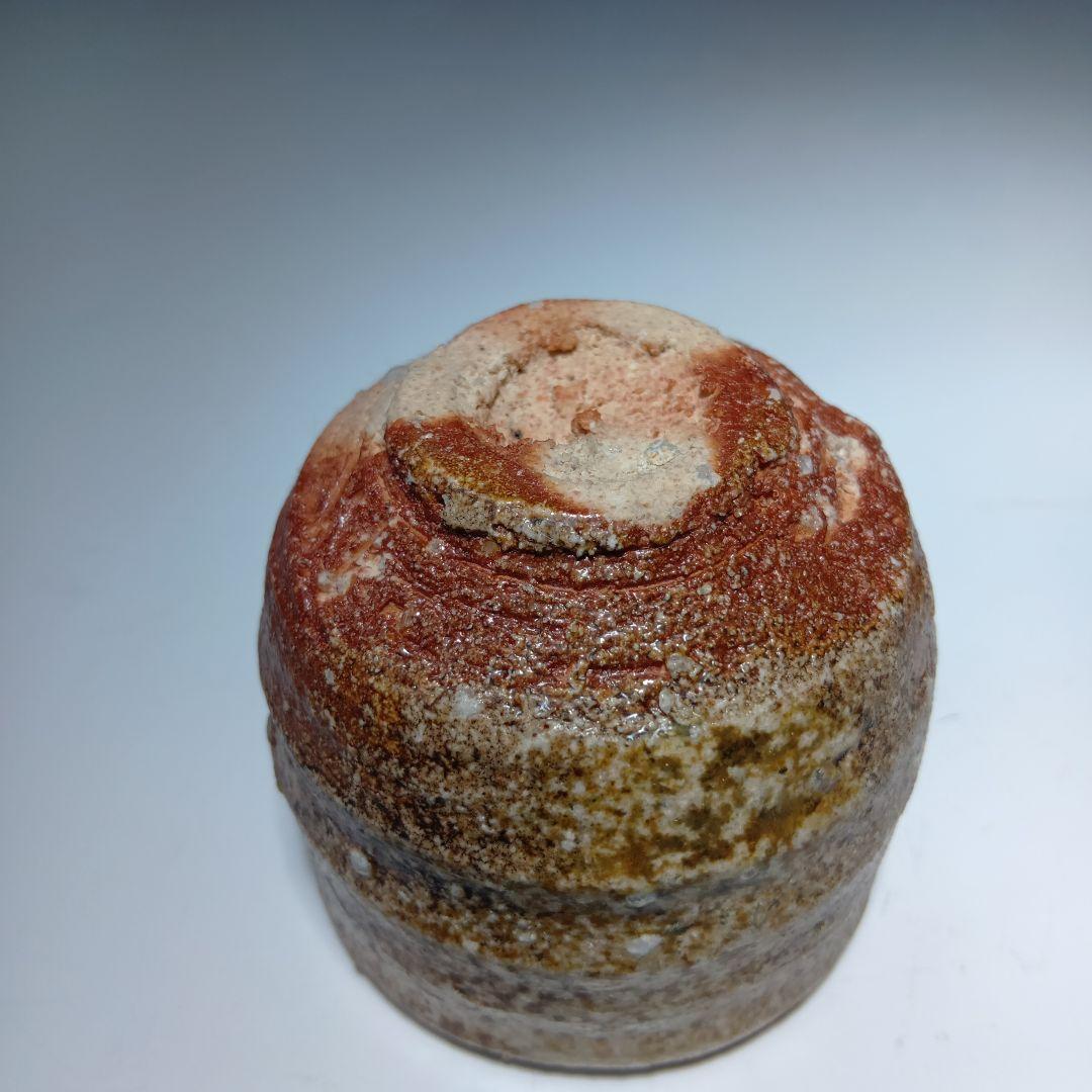 Shigaraki Guinomi by Michio Furutani – Japanese Sake Cup – Anagama Stoneware – Japan