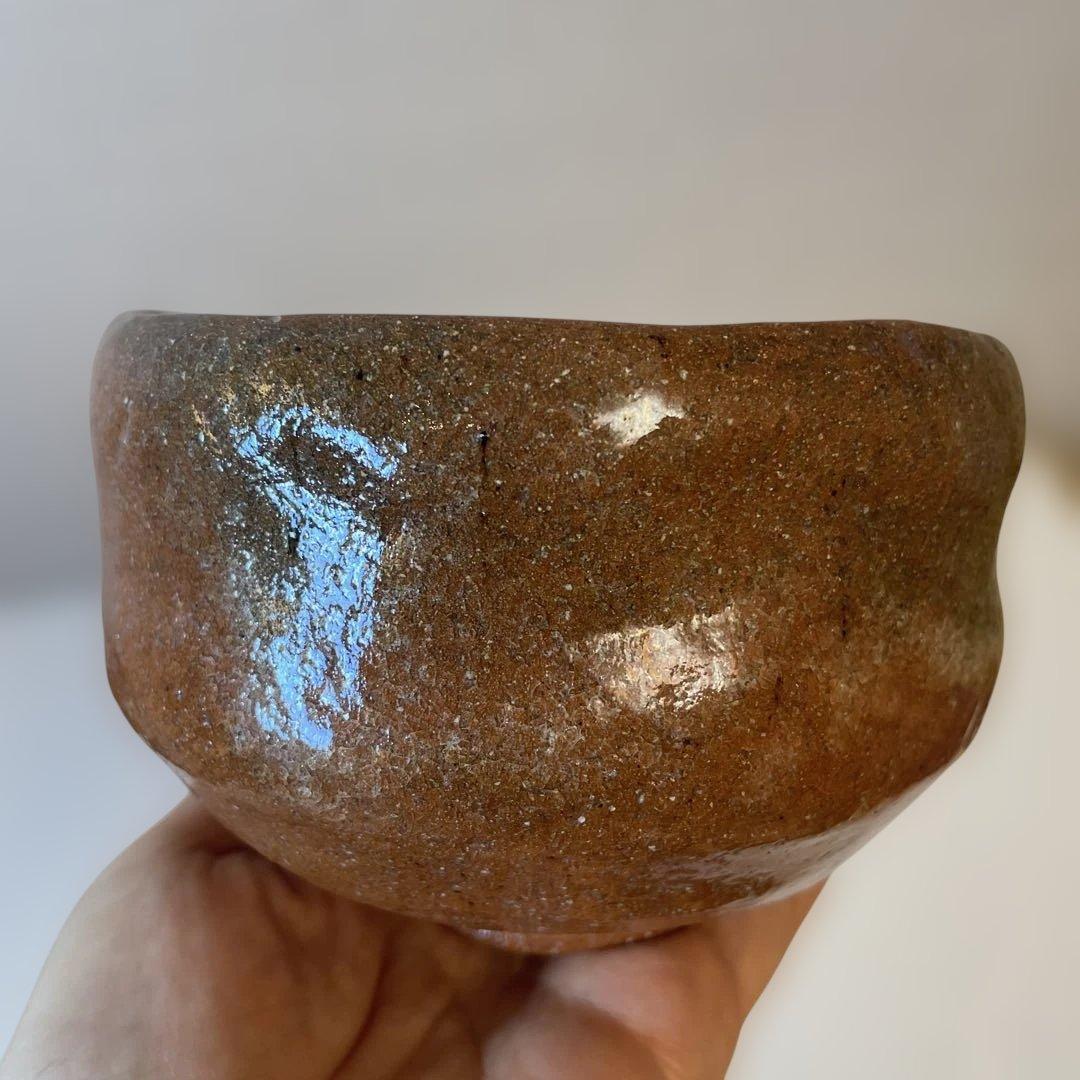 3rd Gen Nakamura Donen Red Raku Tea Bowl — Hand-Formed, Tomobako