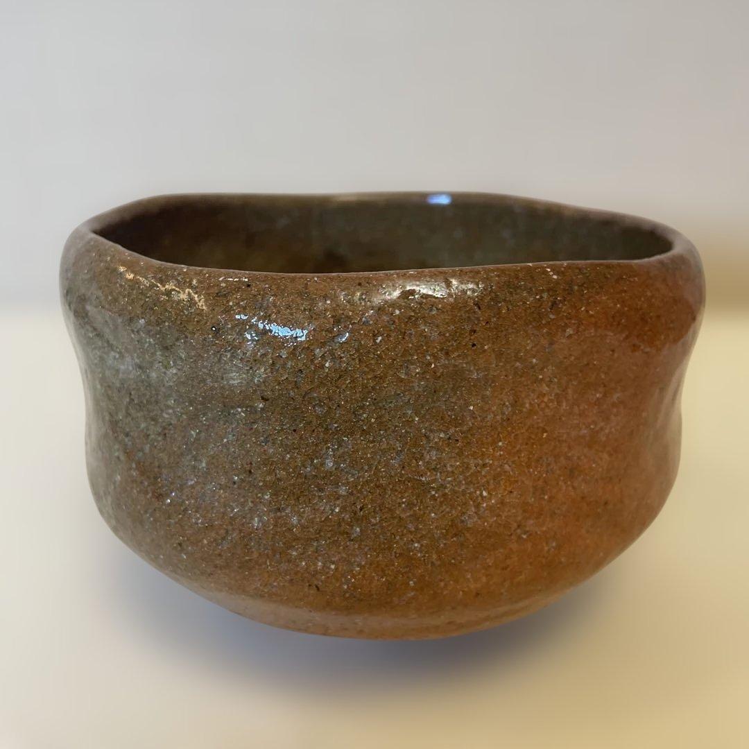 3rd Gen Nakamura Donen Red Raku Tea Bowl — Hand-Formed, Tomobako