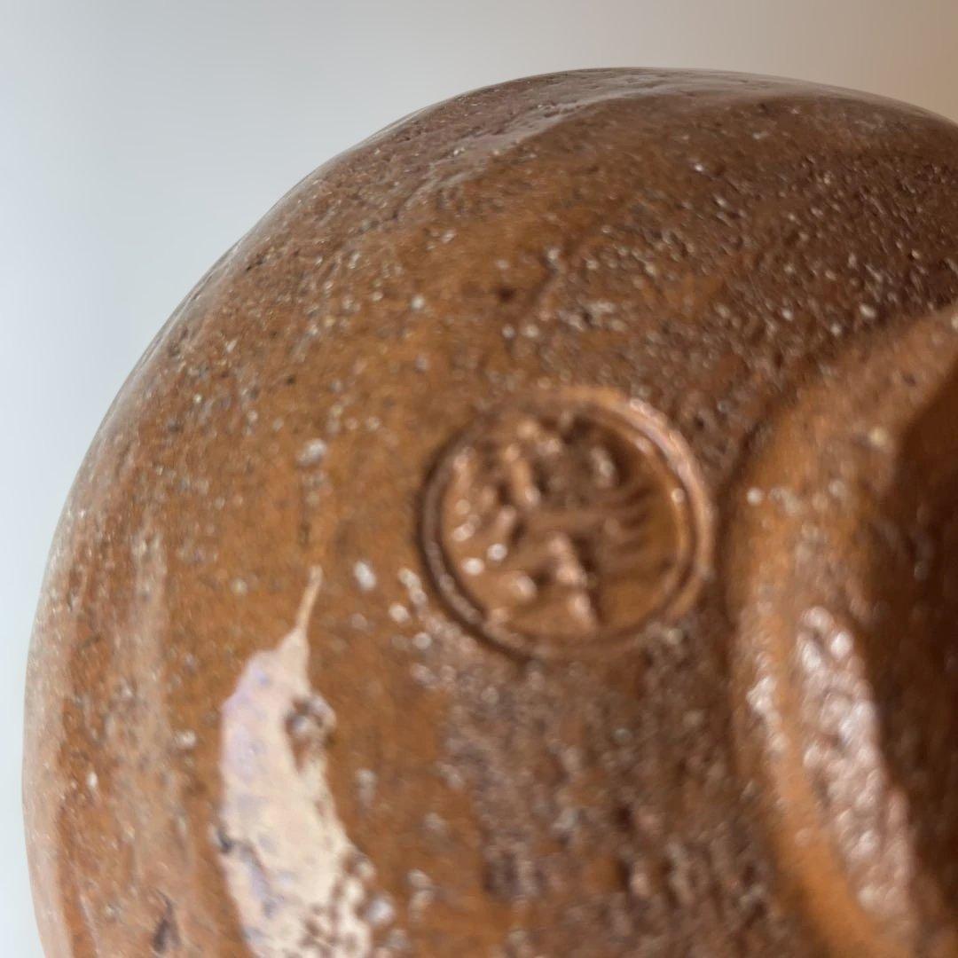 3rd Gen Nakamura Donen Red Raku Tea Bowl — Hand-Formed, Tomobako