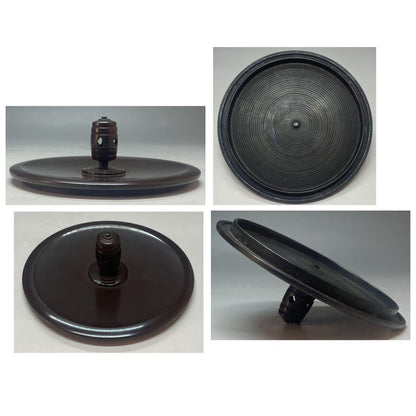 Takahashi Keiten Living National Treasure — Shikishi-Gama Iron Tea Kettle, Landscape Panels, Yonhosan Tomobako