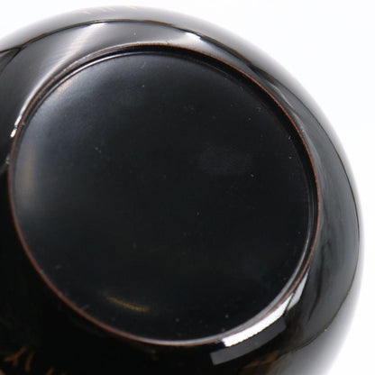 Sasa Dew Maki-e Hira-Natsume by Matsunaga Shokan - Silver Granule Lacquer Tea Caddy