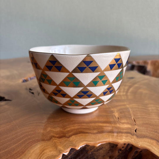 Beni-Shino Tea Bowl by Kato Kizan | Kairagi Crawl Glaze | Mino Ware Matcha Bowl | Wabi Chawan | Japanese Ceramic Art