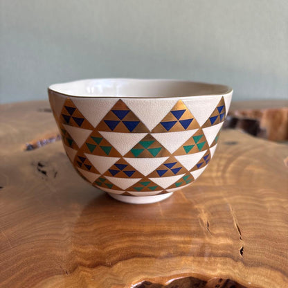 Beni-Shino Tea Bowl by Kato Kizan | Kairagi Crawl Glaze | Mino Ware Matcha Bowl | Wabi Chawan | Japanese Ceramic Art