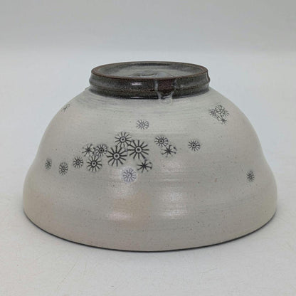 Teratani Kiln — Shin-Korai Hakeme Chrysanthemum Chawan, Tomobako
